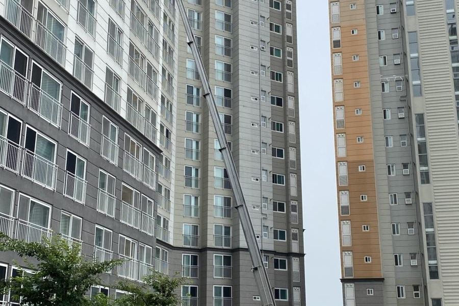 고령 운수 작업 당일 현장